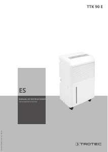 Manual de uso Trotec TTK 90 E Deshumidificador