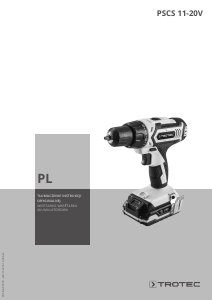 Instrukcja Trotec PSCS 11‑20V Wiertarko-wkrętarka