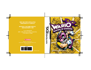 Handleiding Nintendo DS Wario - Master of Disguise