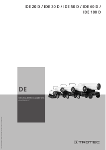 Bedienungsanleitung Trotec IDE 20 D Heizgerät