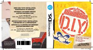 Manual Nintendo DS Wario Ware D.I.Y.