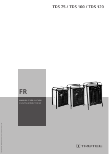 Mode d’emploi Trotec TDS 100 Chauffage