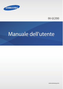 Manuale Samsung EK-GC200 Galaxy Fotocamera digitale