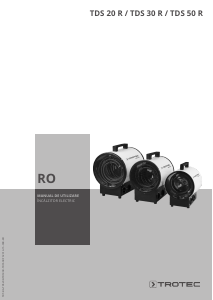 Manual Trotec TDS 20 R Radiator