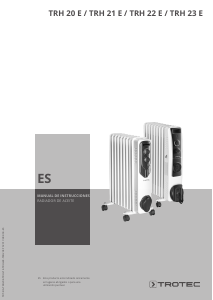 Manual de uso Trotec TRH 22 E Calefactor