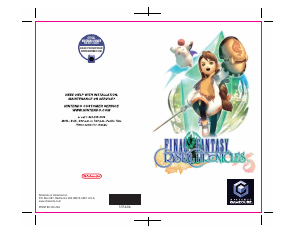 Handleiding Nintendo GameCube Final Fantasy - Chrystal Chronicles