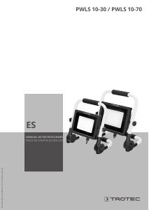 Manual de uso Trotec PWLS 10‑30 Lámpara