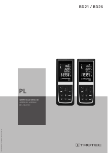 Instrukcja Trotec BD21 Dalmierz laserowy