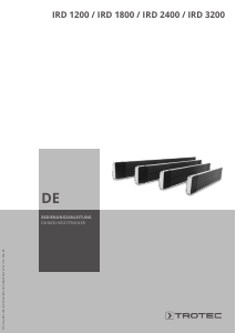 Bedienungsanleitung Trotec IRD 1800 Terrassenheizer