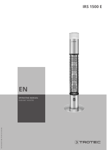 Handleiding Trotec IRS 1500 E Terrasverwarmer