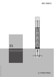 Manual de uso Trotec IRS 1500 E Calentador exterior