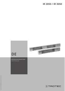 Bedienungsanleitung Trotec IR 3050 Terrassenheizer