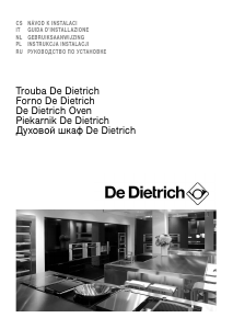 Instrukcja De Dietrich DME1140B Kuchenka mikrofalowa