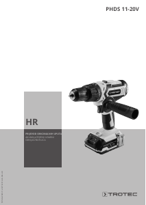Priručnik Trotec PHDS 11-20V Rotacijski čekić