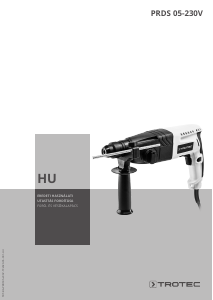 Használati útmutató Trotec PRDS 05‑230V Fúrókalapács