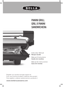 Manual Bella 14647 Contact Grill