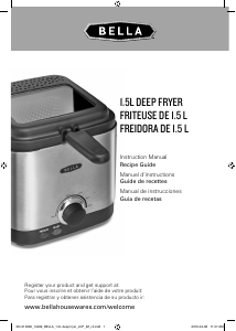 Manual Bella 14714 Deep Fryer