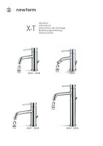 Handleiding Newform 4201 XT Kraan