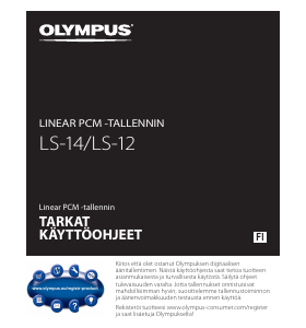 Käyttöohje Olympus LS-12 Äänitallennin
