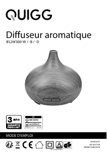 Mode d’emploi Quigg BS2W300-W Diffuseur d'arôme