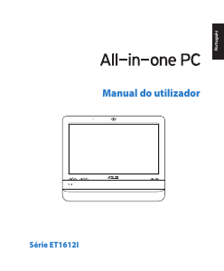 Manual Asus ET1612IUTS Computador de secretária