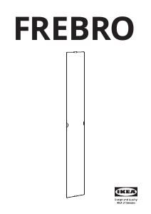 Kasutusjuhend IKEA FREBRO Peegel