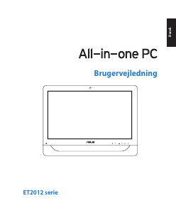 Brugsanvisning Asus ET2012IUTS Stationær computer
