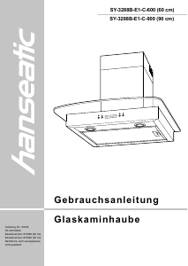 Bedienungsanleitung Hanseatic SY-3288B-E1-C-900 Dunstabzugshaube