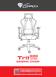 説明書 Genesis Trit 500 RGB 事務用椅子