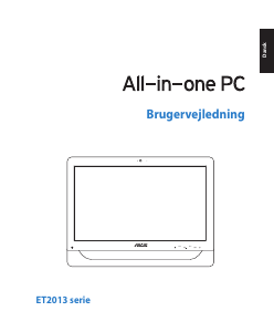 Brugsanvisning Asus ET2013IUTI Stationær computer