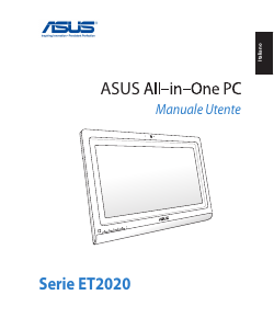 Manuale Asus ET2020AGKK Desktop