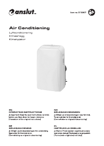 Manual Anslut 013-947 Air Conditioner