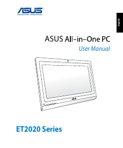 Handleiding Asus ET2020AGTK Desktop