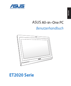 Bedienungsanleitung Asus ET2020AUTK Desktop