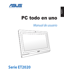 Manual de uso Asus ET2020AUTK Computadora de escritorio
