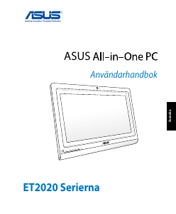Bruksanvisning Asus ET2020INTI Stationär dator