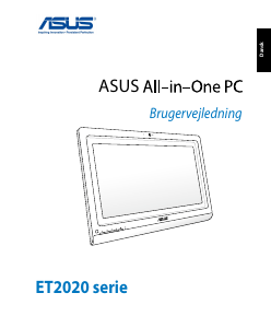 Brugsanvisning Asus ET2020IUKI Stationær computer