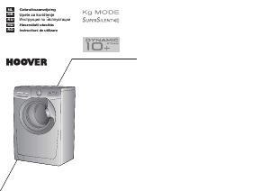 Handleiding Hoover DST 10166 PG Wasmachine