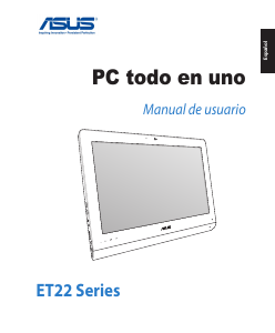 Manual de uso Asus ET2221AUKR Computadora de escritorio