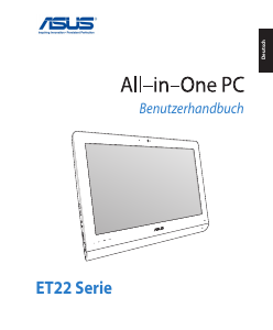 Bedienungsanleitung Asus ET2221AUTR Desktop