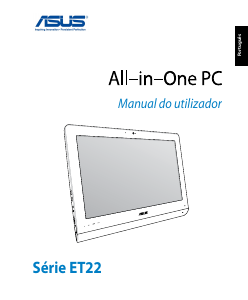 Manual Asus ET2221INKH Computador de secretária