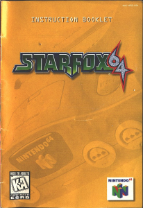 Bruksanvisning Nintendo N64 Star Fox 64