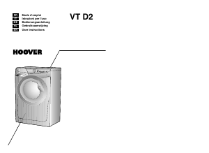 Manual Hoover VT 714 D21 Washing Machine