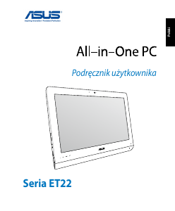 Instrukcja Asus ET2221IUKH Komputer stacjonarny