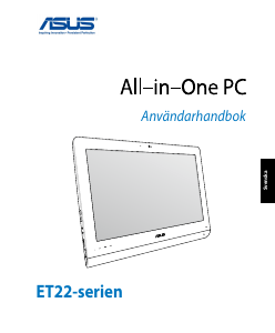 Bruksanvisning Asus ET2221IUTH Stationär dator