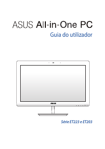 Manual Asus ET2230IUT Computador de secretária