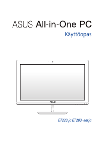 Käyttöohje Asus ET2231INK Pöytätietokone