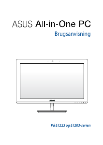 Brugsanvisning Asus ET2231IUK Stationær computer