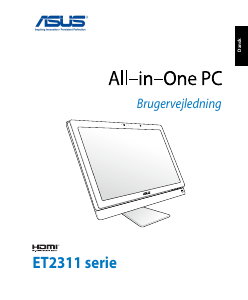 Brugsanvisning Asus ET2311IUKH Stationær computer
