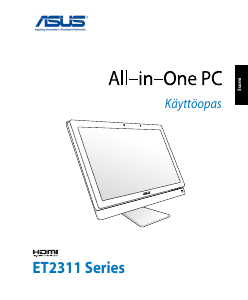 Käyttöohje Asus ET2311IUTH Pöytätietokone